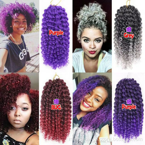 Factory wholesale synthetic hair bundles, twist braiding hair